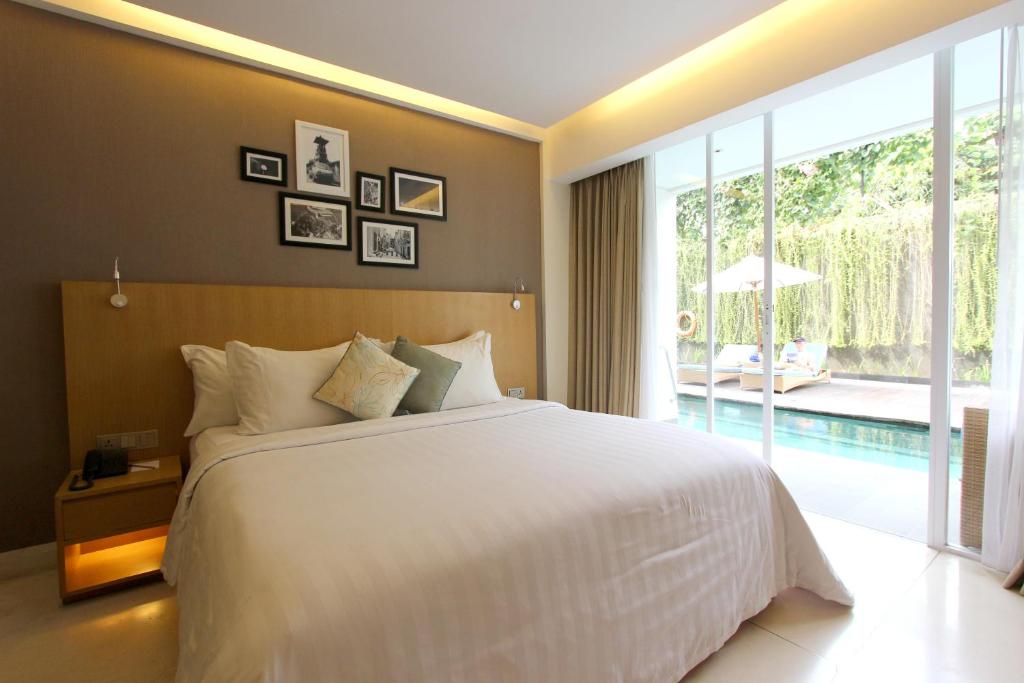 Deluxe Tweepersoonskamer Met 1 Tweepersoonsbed En Toegang Tot Het Zwembad