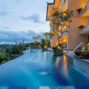 Hotel met Swim Up Kamers of Privé Zwembad Bali Ubud