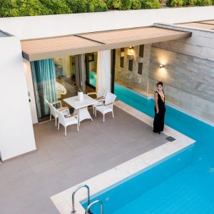 Hotel met Swim Up Kamers of Privé Zwembad Griekenland