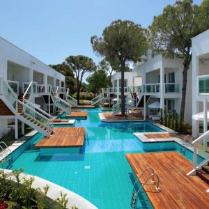 Hotel met Swim Up Kamers in Belek Turkije