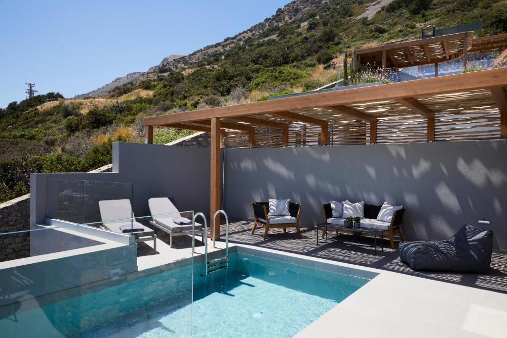 Hotelkamers met Privé Zwembad op Kreta in Griekenland