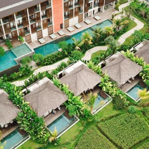 Hotel met Swim Up Kamers Ubud in Bali