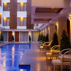 Hotel met Swim Up Kamers in Legian in Bali