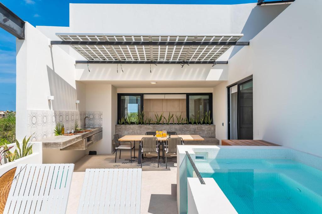 Hotel met Swim Up Kamers - Tulum Pueblo - Mexico