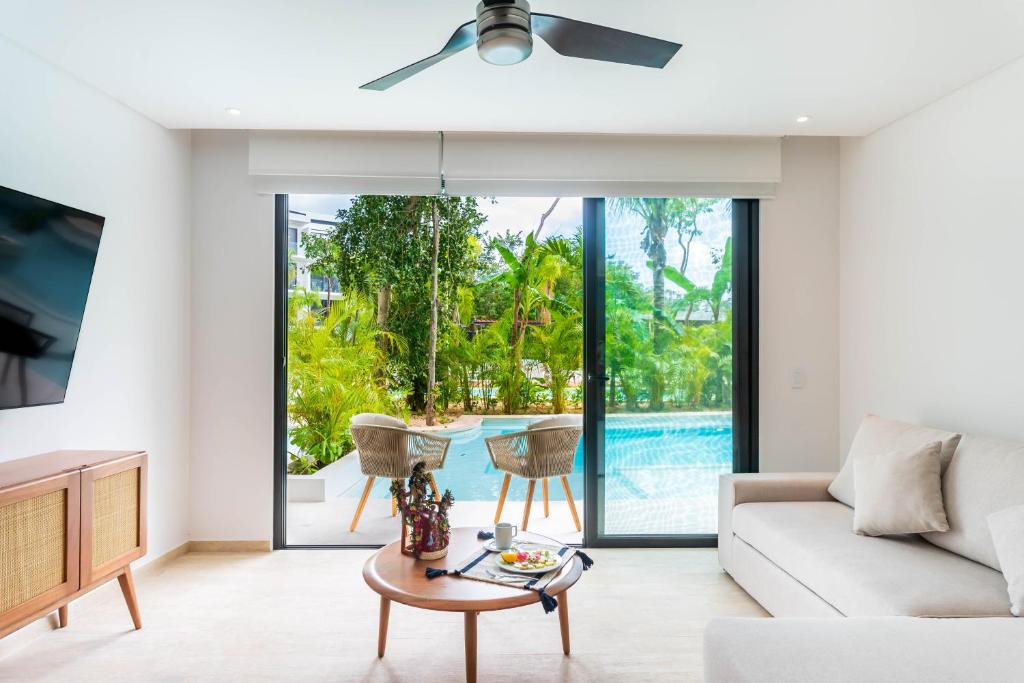 Hotel met Swim Up Kamers - Tulum Pueblo - Mexico