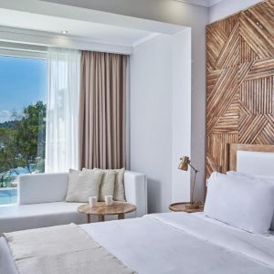 Hotelkamer met Privé Zwembad op Corfu - Griekenland