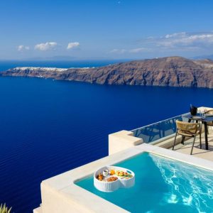Hotelkamer met Prive Zwembad Santorini