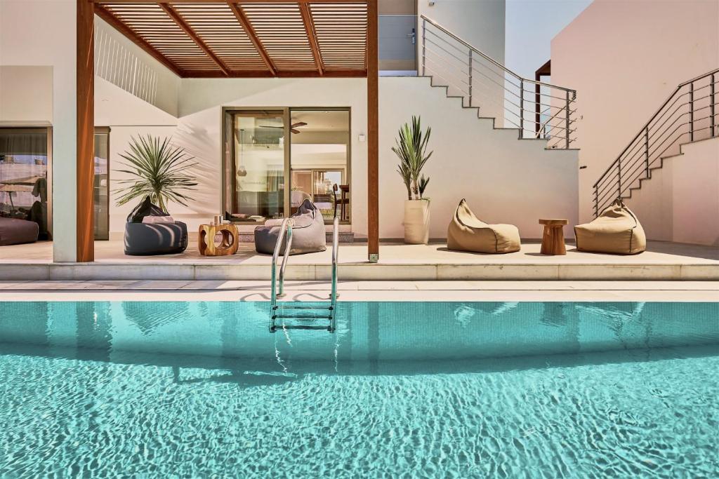 Enorme Santanna Island Swim-Up Kamers Kreta